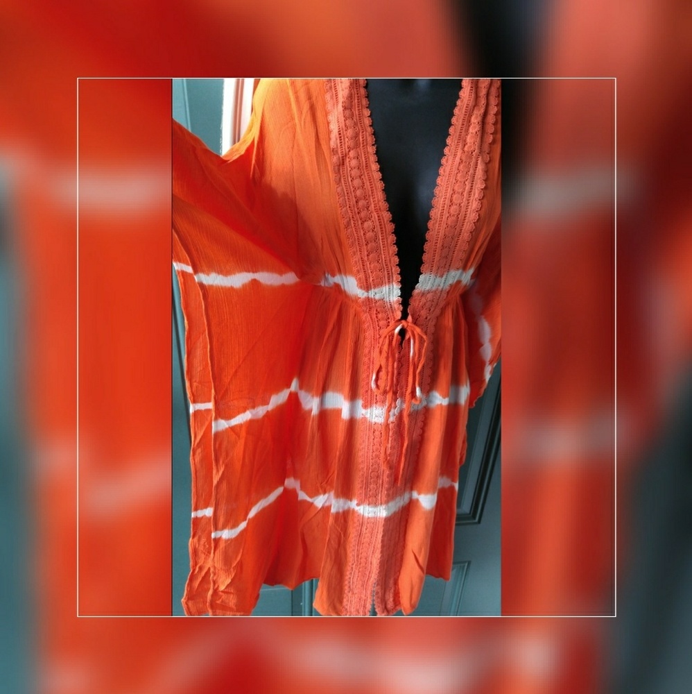 Orange Kimono - Picture 6 of 8